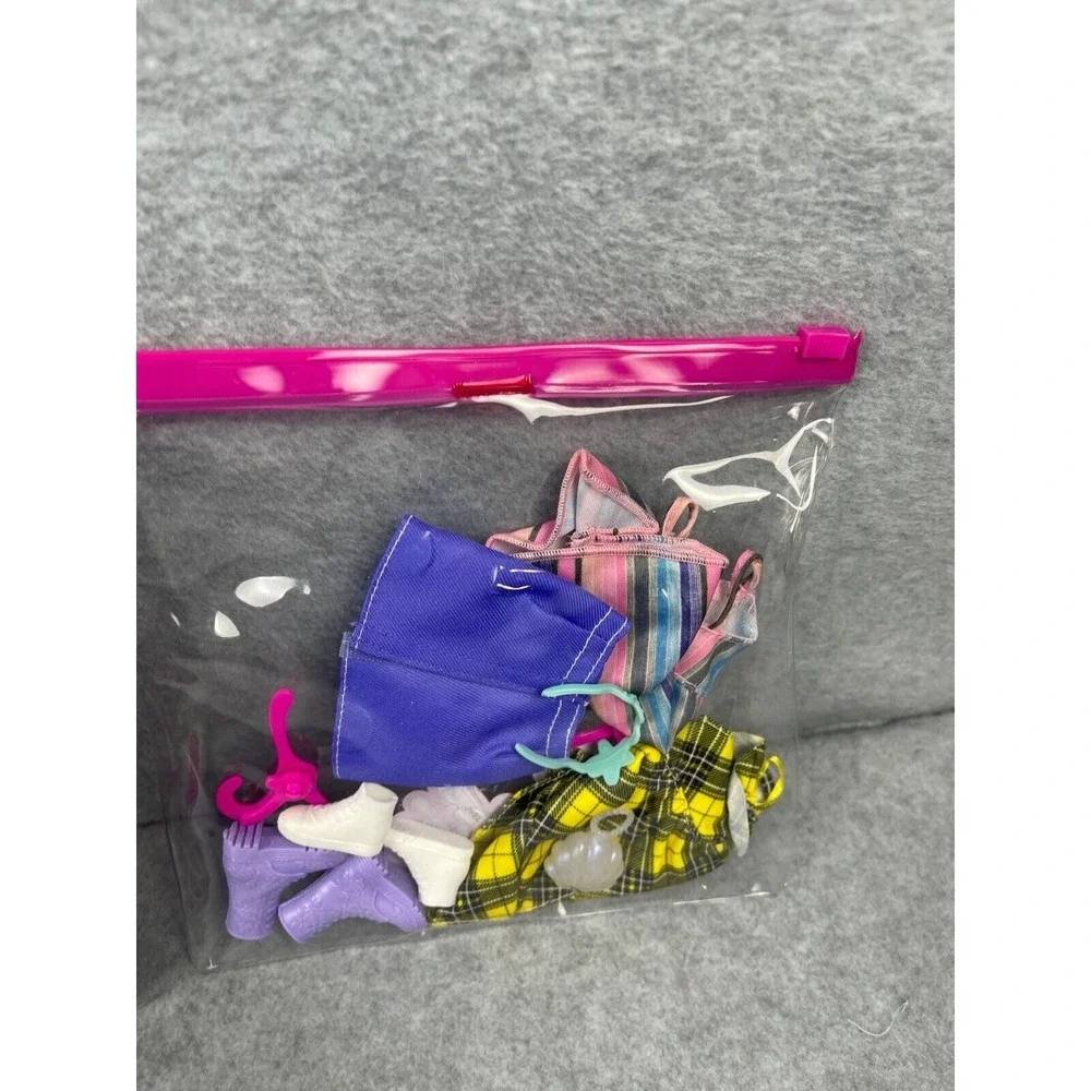 Mattel Barbie Doll Clothing Lot In‎ Package 20 Pieces Dresses Shoes Chef Outfit